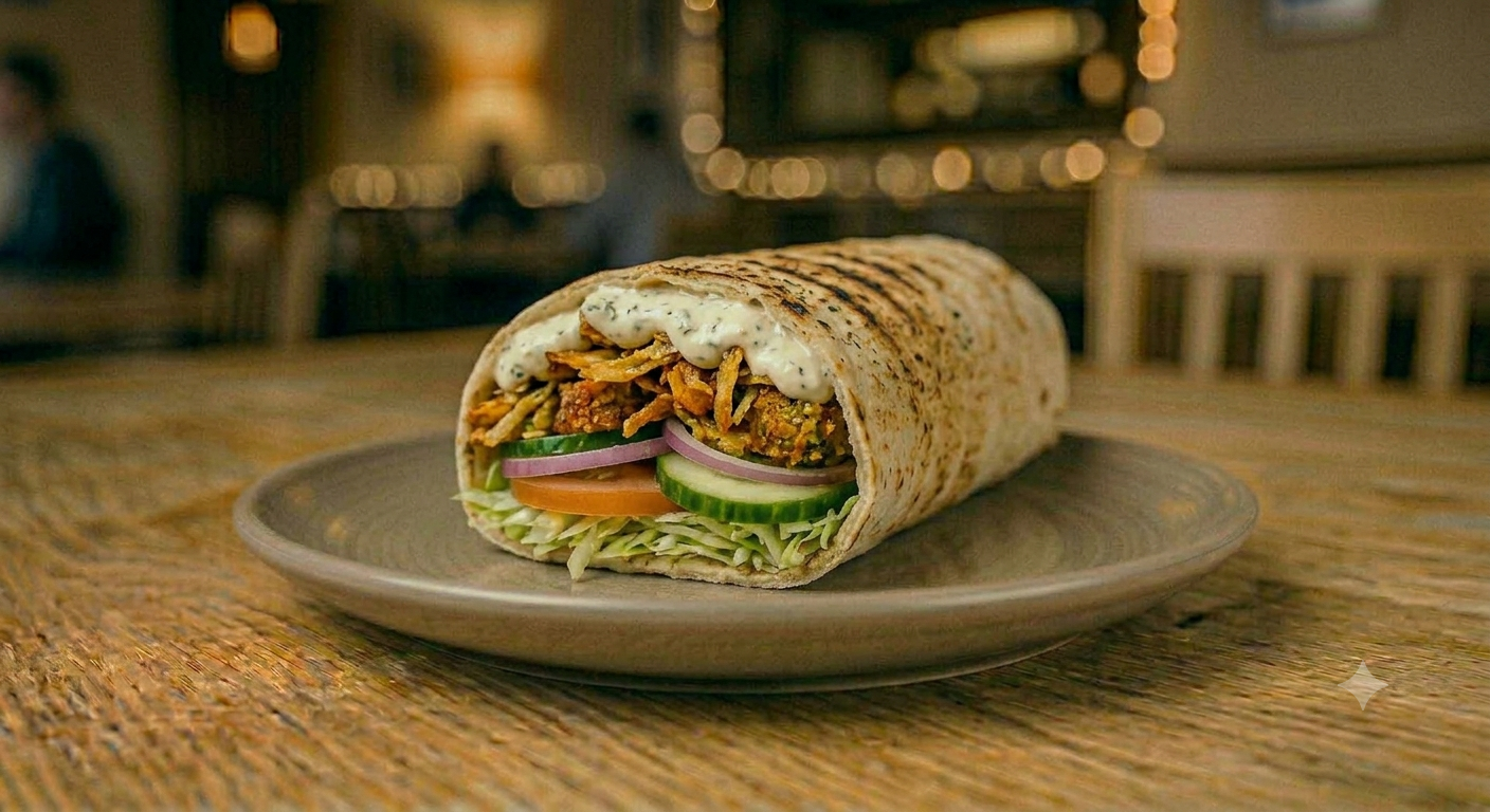 Veg shawarma